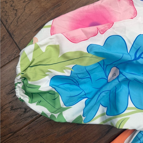 NWT Entro Colorful Floral Dress size large - Picture 7 of 8